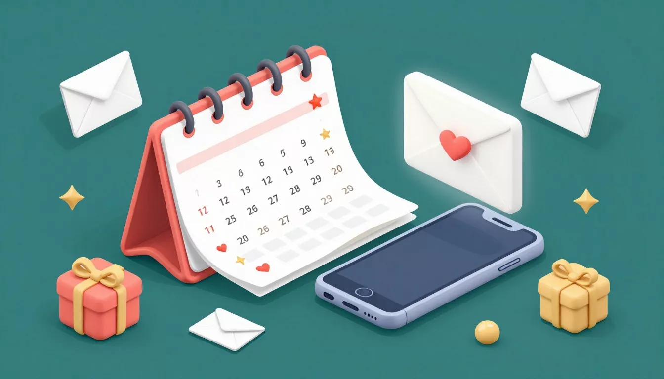 Как календарь привязанностей помогает продавать через SMS-поздравления