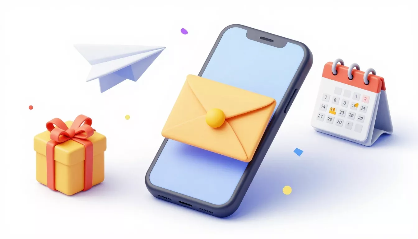 Как поздравить клиентов с годовщиной компании по SMS
